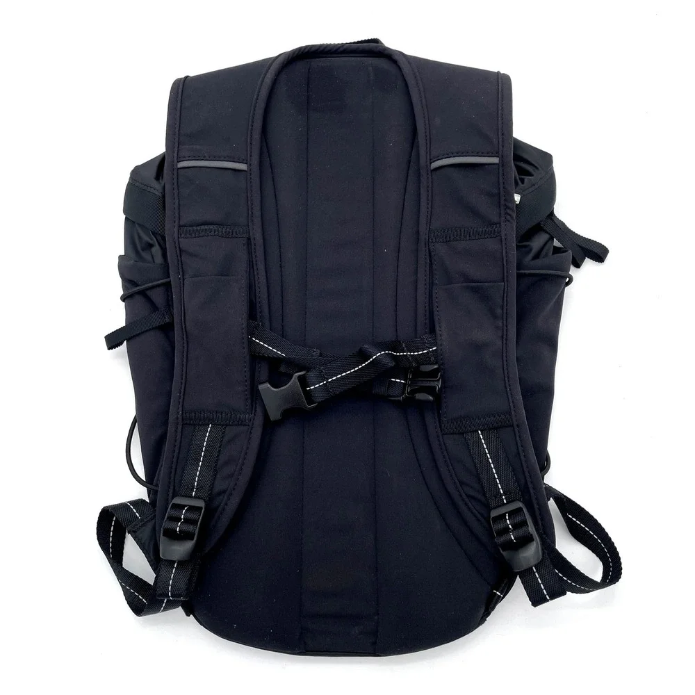 Lululemon Fast Free Backpack Retired Black Reflective Hiking Gym Bag Unisex